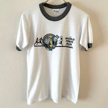 80s USA제 링거T WORLD PRESS RUN M