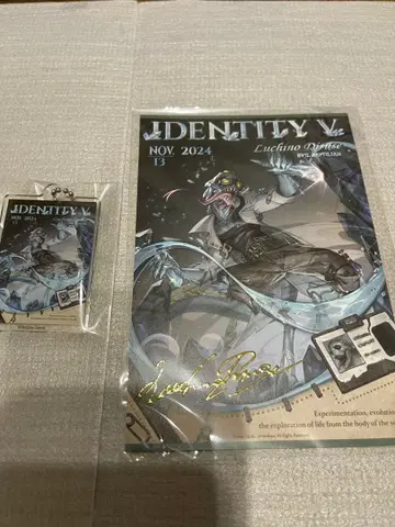 IdentityV 루키노 마도카게 키링 카드 생일 제5인격