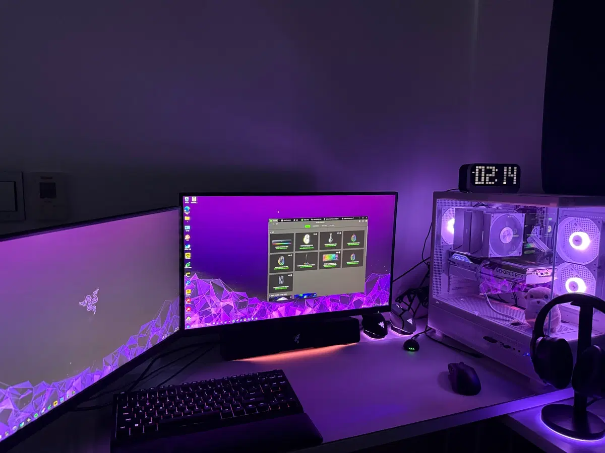 Razer 고사양게이밍 PC 풀박스, 주변장비 세트