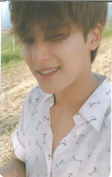 SEVENTEEN YOU MAKE MY DAY MINGYU 트레이딩 카드 그린/리본
