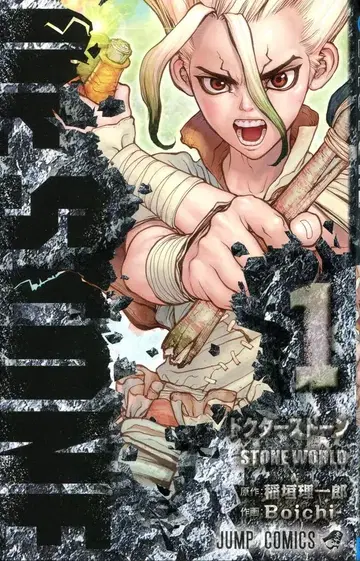 슈에이샤 점프 코믹스 Boichi !! Dr.STONE 1