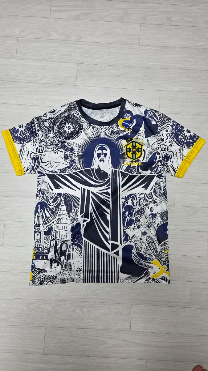 풋살 축구 운동 티셔츠3장 일괄 (예수, 성모마리아)