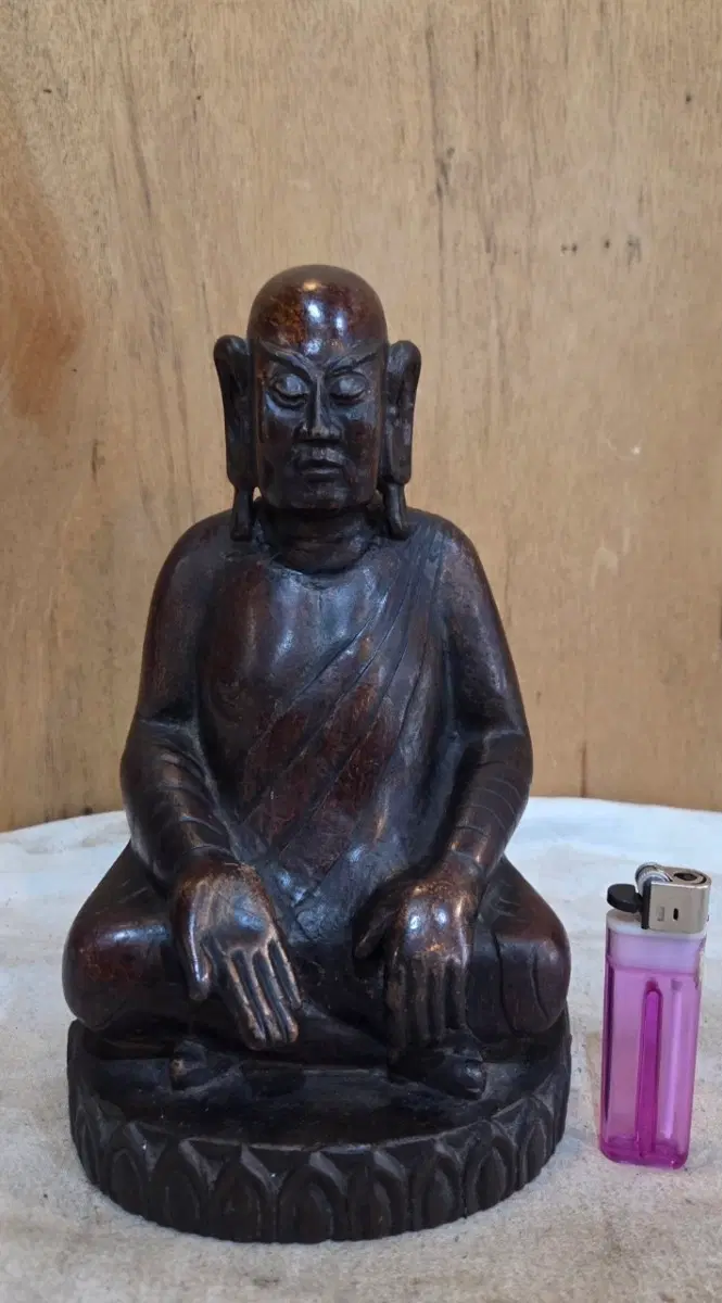 100년넘은 목불