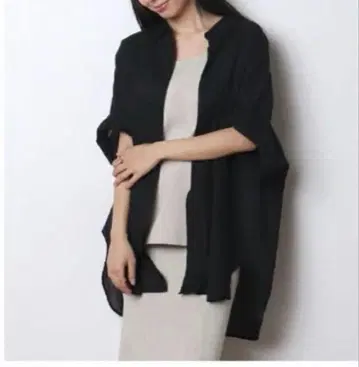 메리 [meri] 오버사이즈 린넨 셔츠 블랙