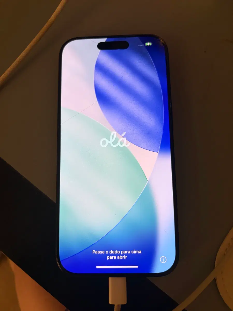 아이폰 16pro 256gb 블랙 / 전면액정파손