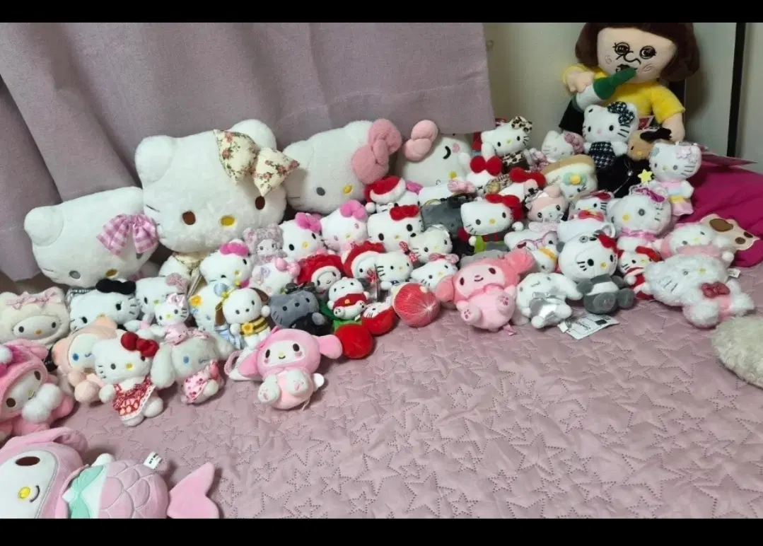 산리오 등 인형