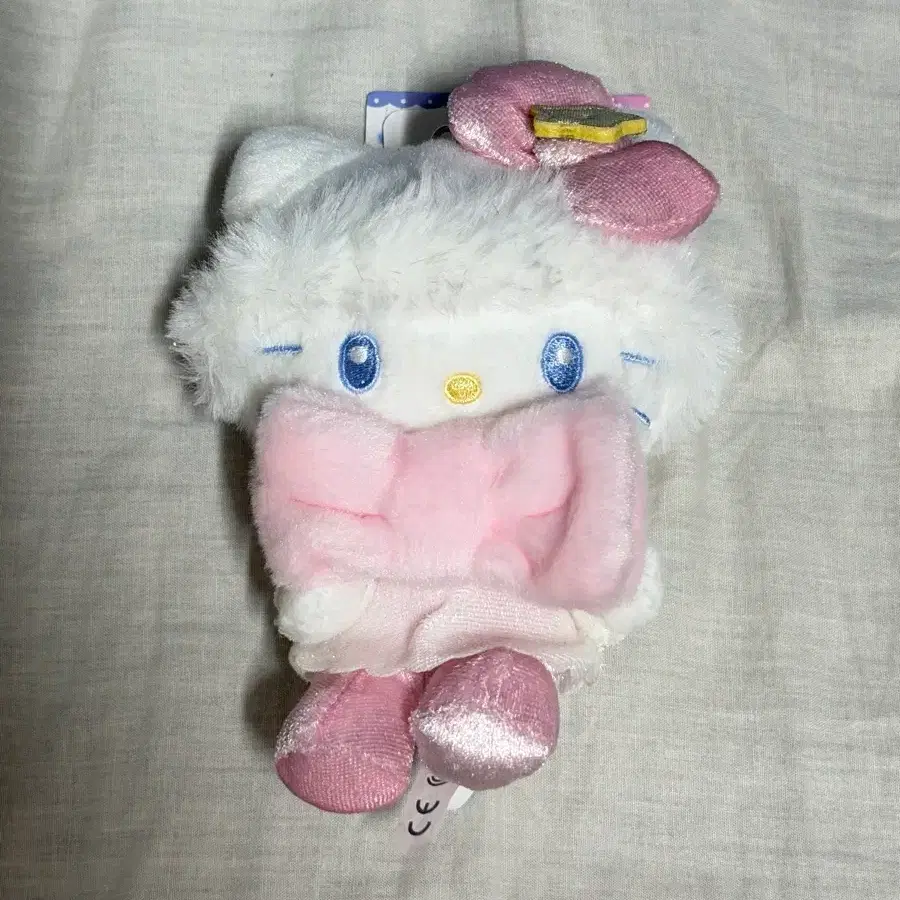 글리터 윈터 키티 인형키링