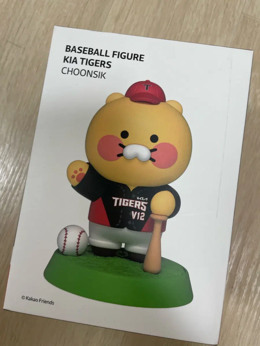 기아타이거즈 한정판 춘식이 피규어 새상품 v12