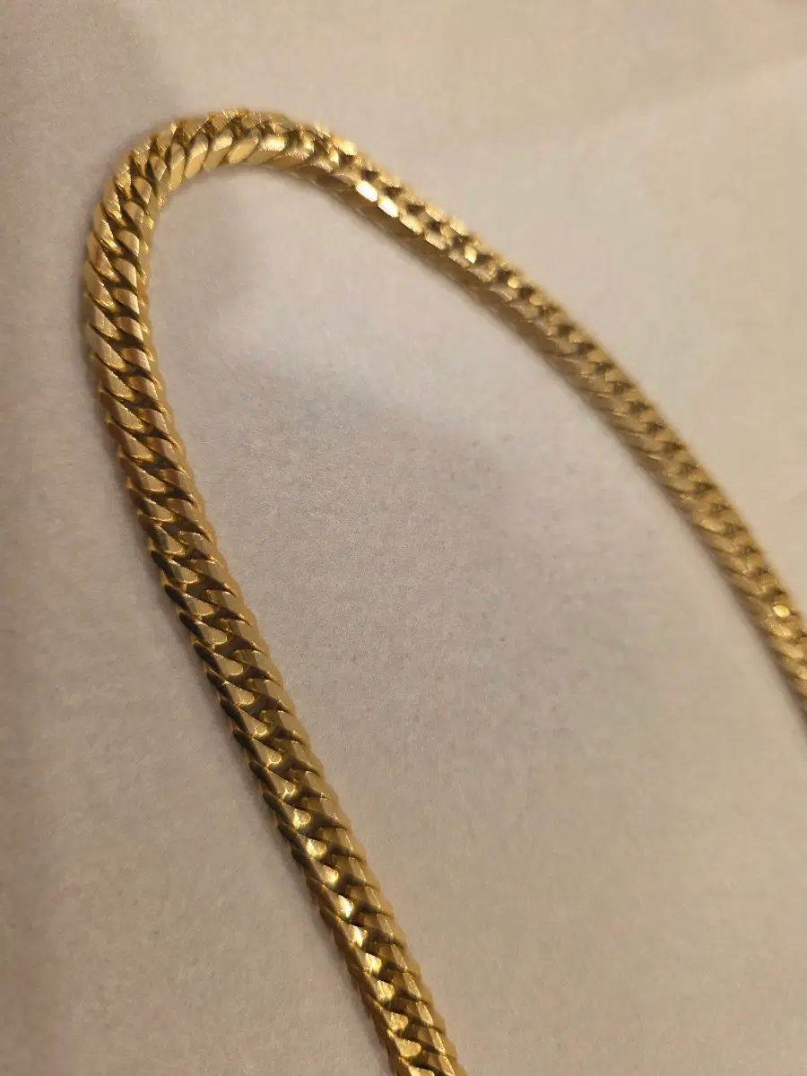 18k 남자목걸이 19.69돈 55cm