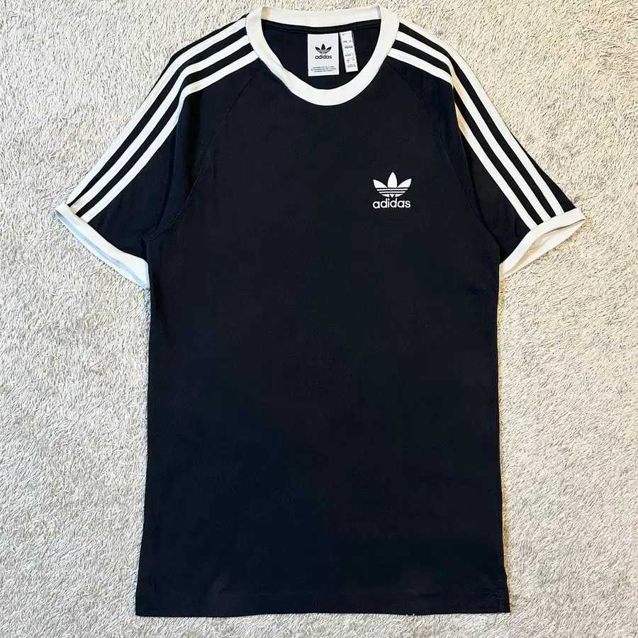 [S] 아디다스 ADIDAS 파이어버드 스포티 링거 반팔 티셔츠 블랙