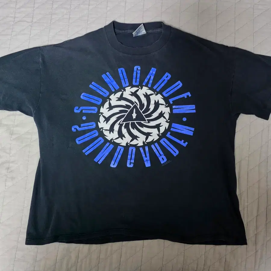 [XL] 90s 사운드가든 베드 모터 핑거 빈티지 밴드티
