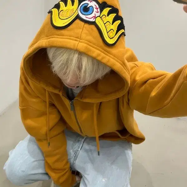 본더치 아이패치 데드스탁 후드집업 r4075