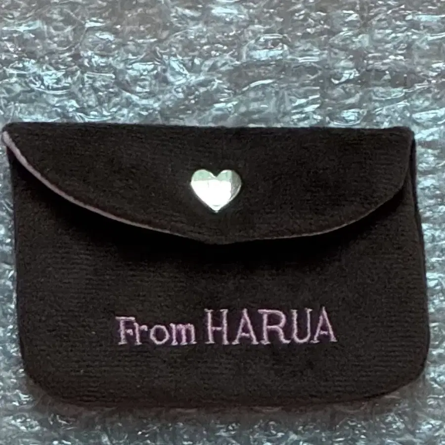 앤팀 하루아 &team harua 앤하트 러브레터 파우치 지갑(메시지 카드 포함)