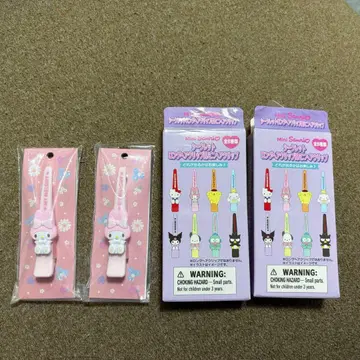 시크릿 롱 헤어 클립풍 미니 헤어 클립 마이멜로디 2개