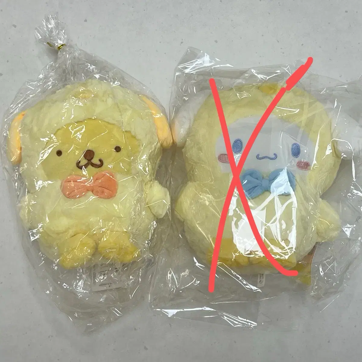 산리오 병아리 시나모롤 폼폼푸린 인형