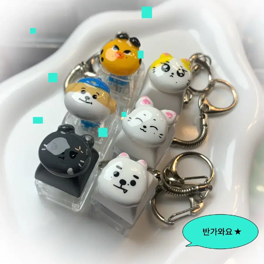 엔하이픈 Enhypen 엔친 수제 키캡키링