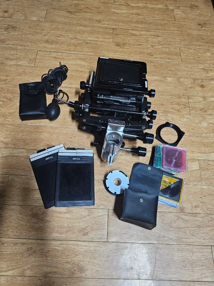대형 카메라 셋트/ 부속품 필름 홀더 렌즈 필터 /렌즈 니콘 150mm