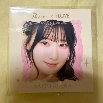=LOVE 이코러브 Ririmew 오리지널 스티커 사이토 쥬라