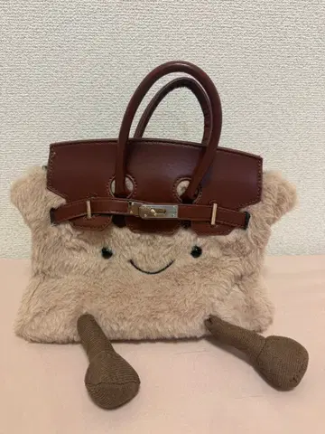 버킨 모티브 페이스 디자인 백