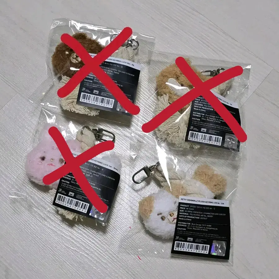 데이식스 액막이 키링
