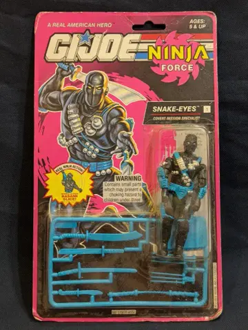 HASBRO NINJA FORCE SNAKE EYES 3.5인치