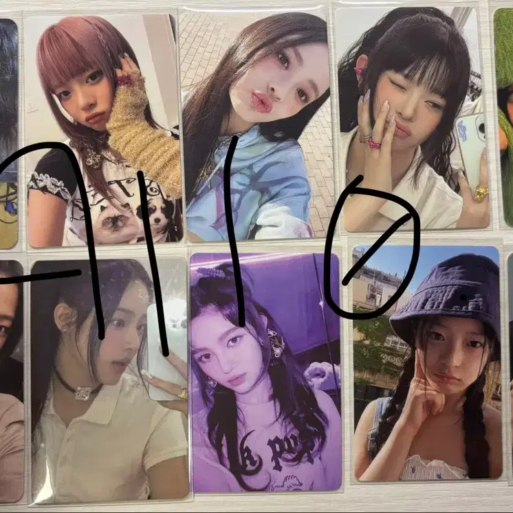 뉴진스 포카판매