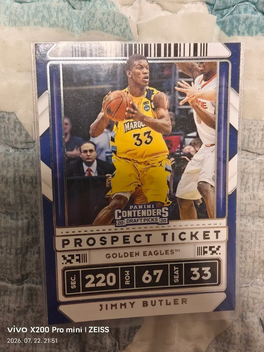 지미 버틀러 NBA 카드 파니니