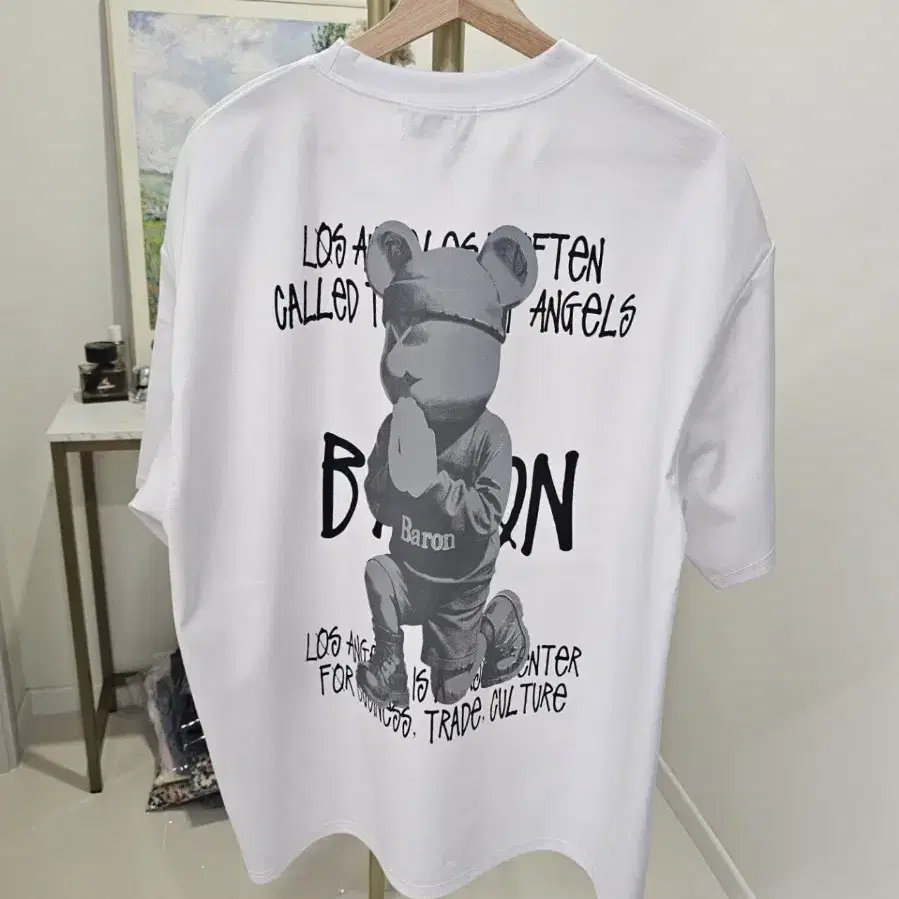 무신사 남여공용 베어브릭 반팔티