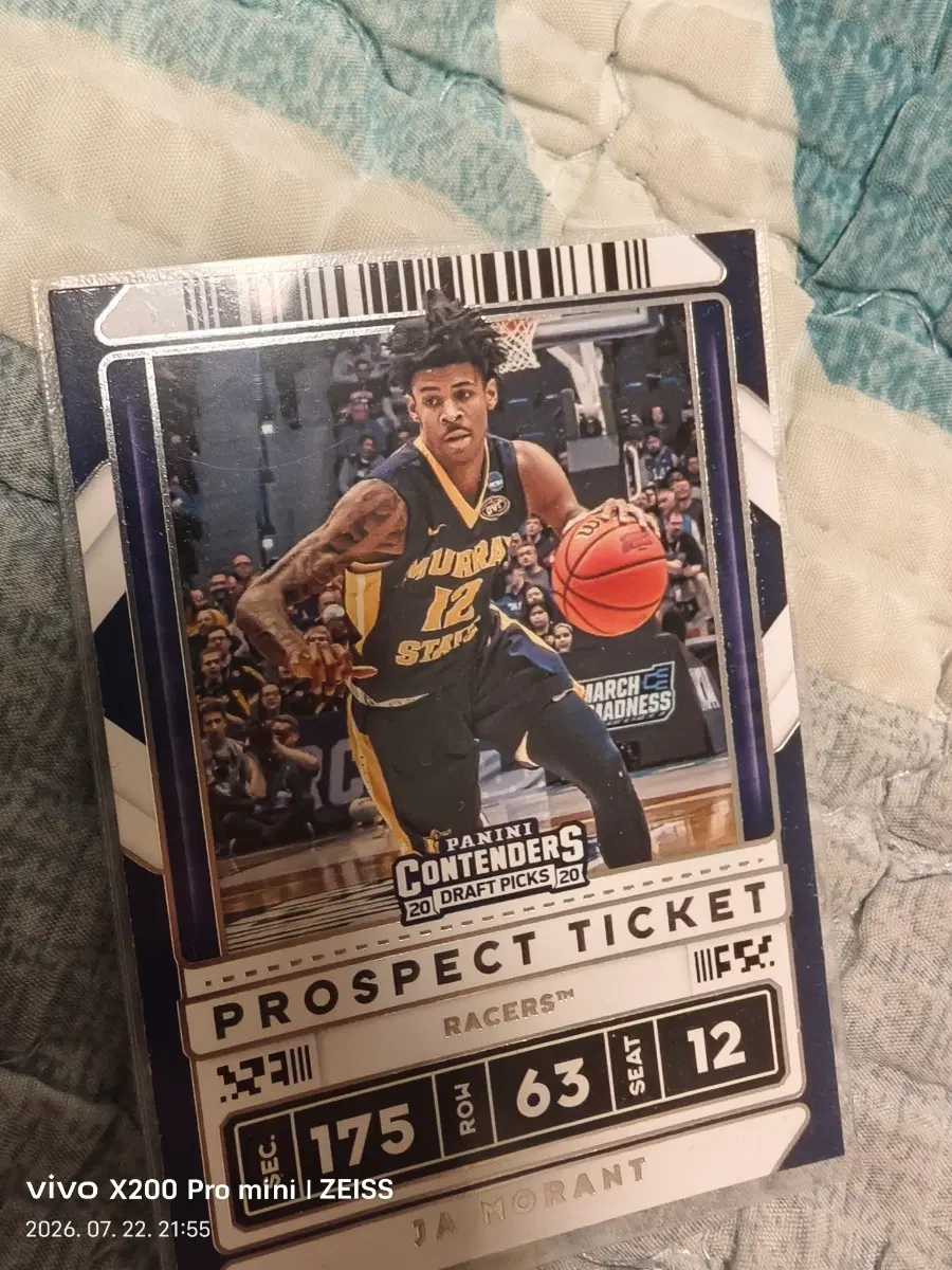 자 모란트 NBA 카드 파니니