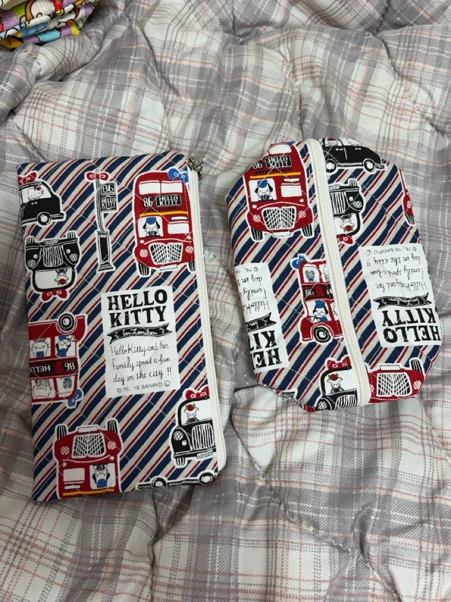 일괄 키티 가족 필통 파우치