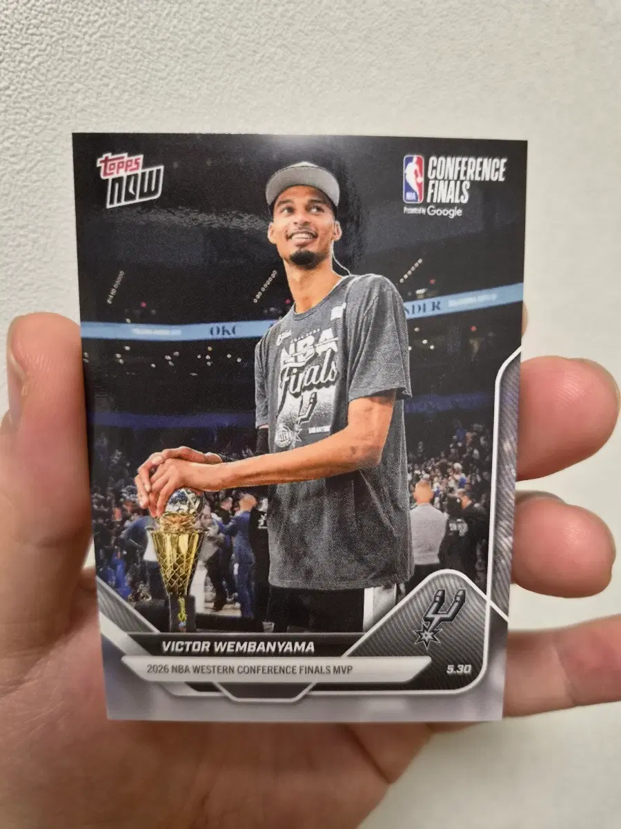 탑스나우 빅터 웸반야마 2026 NBA 서부 컨퍼런스 파이널 MVP