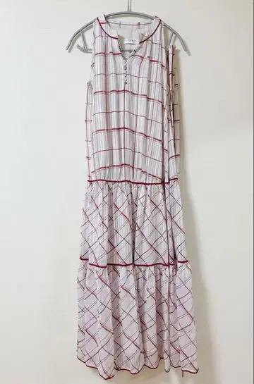 Herlipto Anduze Belted Check 드레스 S 사이즈