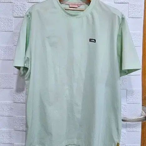 (G)내셔널 지오그래픽 반팔 티셔츠 라임 XL