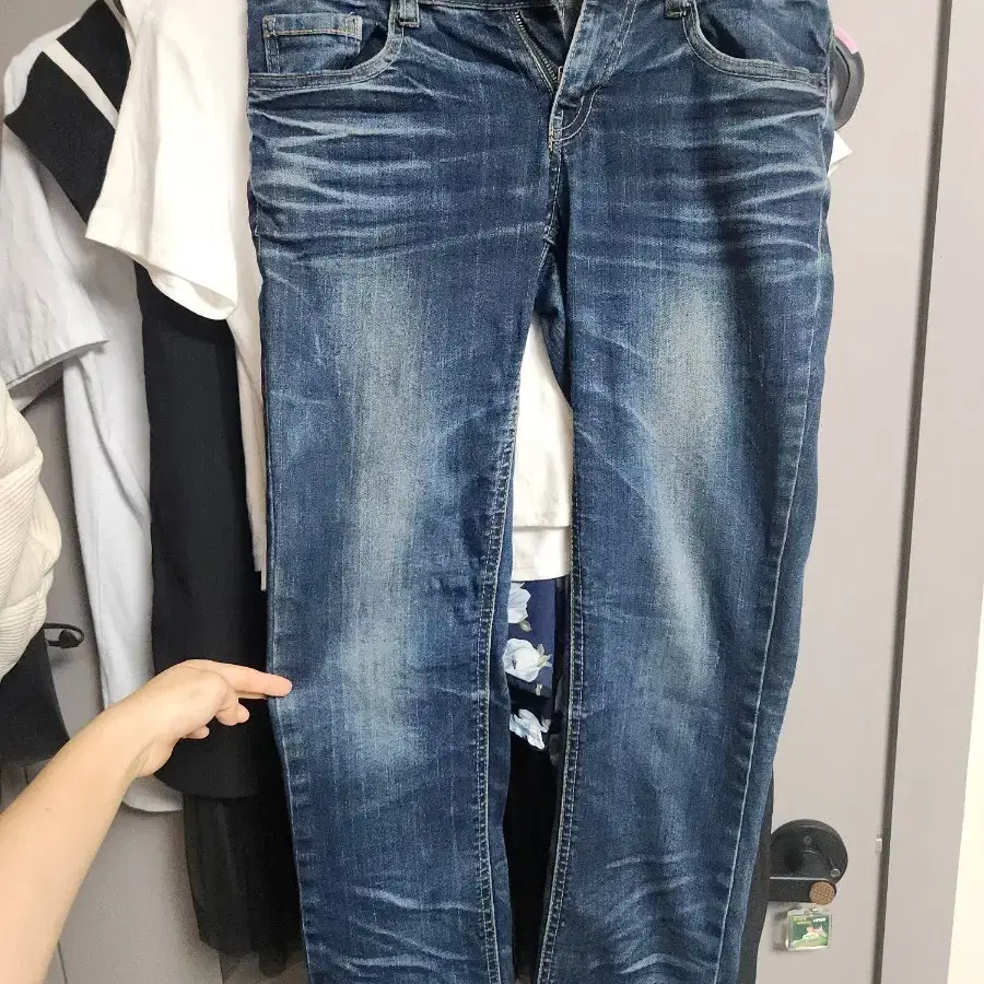 청바지 여성 데님 바지