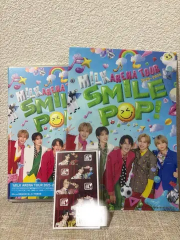M!LK SMILE POP! 일반ver Blu-ray A5 파일 & 덤 포함