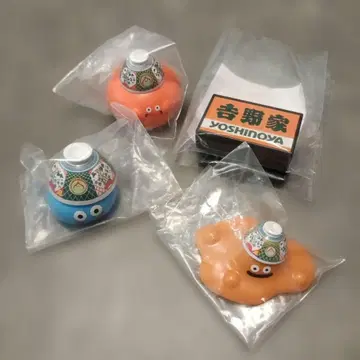 [ 새상품 미사용 ] 드래곤 퀘스트 요시노야 콜라보 피규어 4종 세트