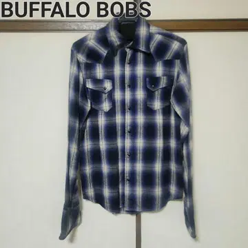 BUFFALO BOBS 옴브레 체크 웨스턴 셔츠