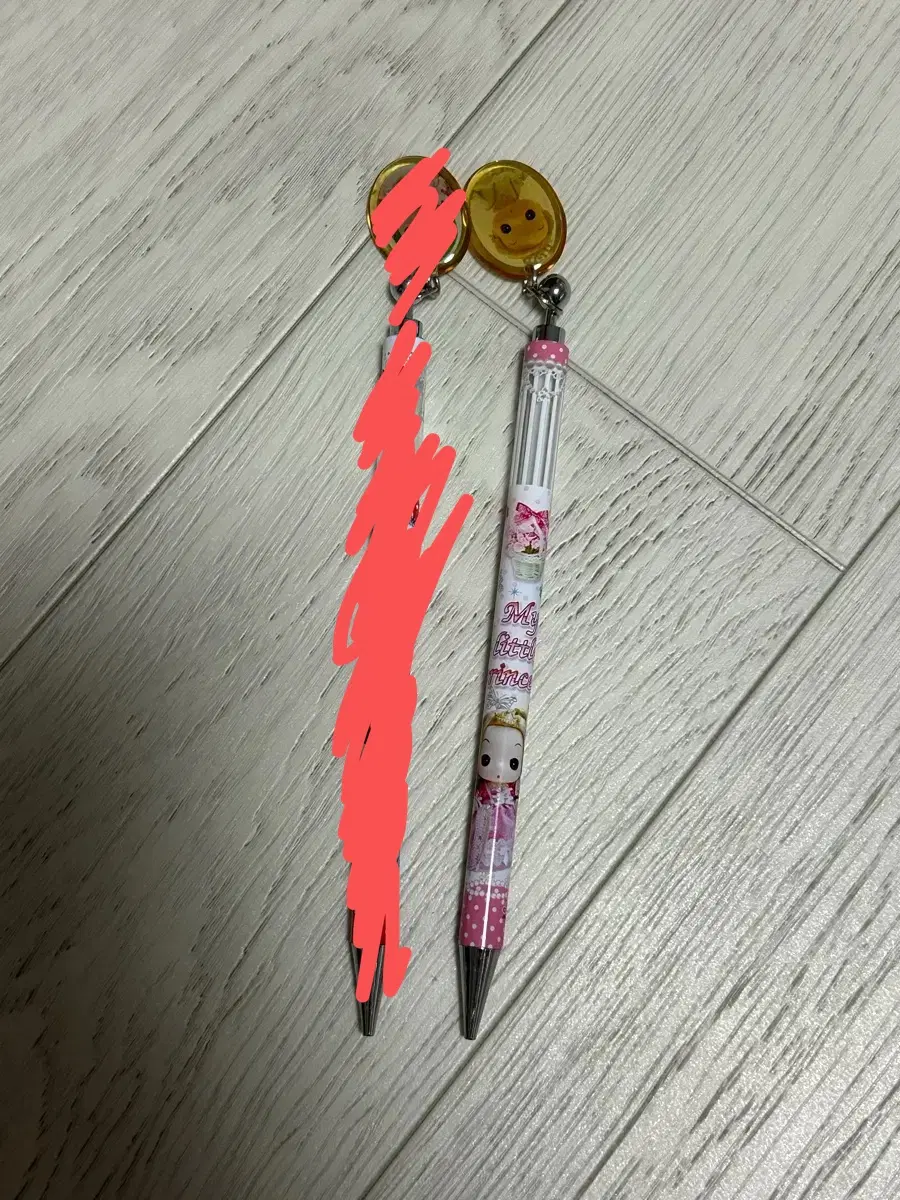 고전문구 뚱 참장식 샤프(개당)