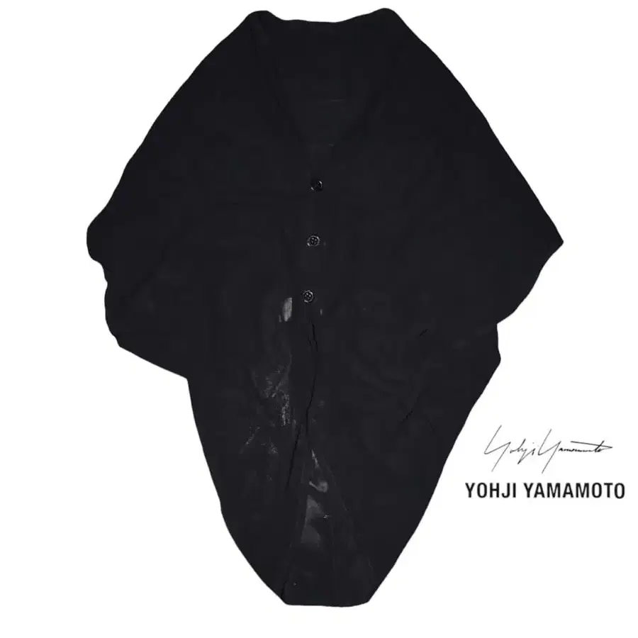 요지야마모토 가디건 yohji yamamoto