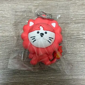 OWV SQUAD 혼다 야스유키 입체 마스코트 키링 라이온