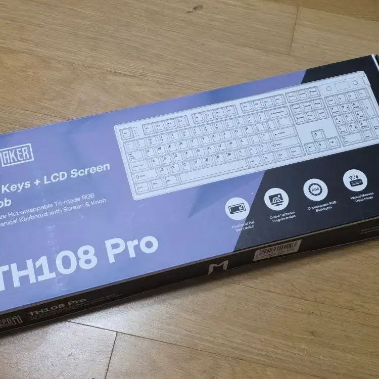 에포메이커 EPOMAKER TH108 PRO 유무선 기계식 키보드