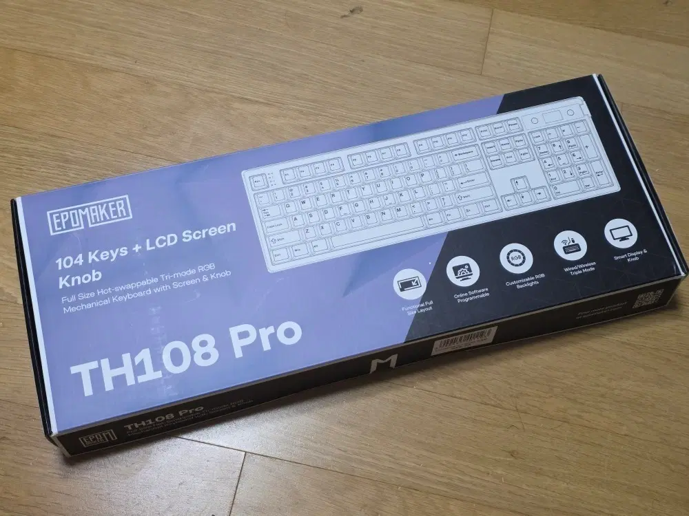 에포메이커 EPOMAKER TH108 PRO 유무선 기계식 키보드
