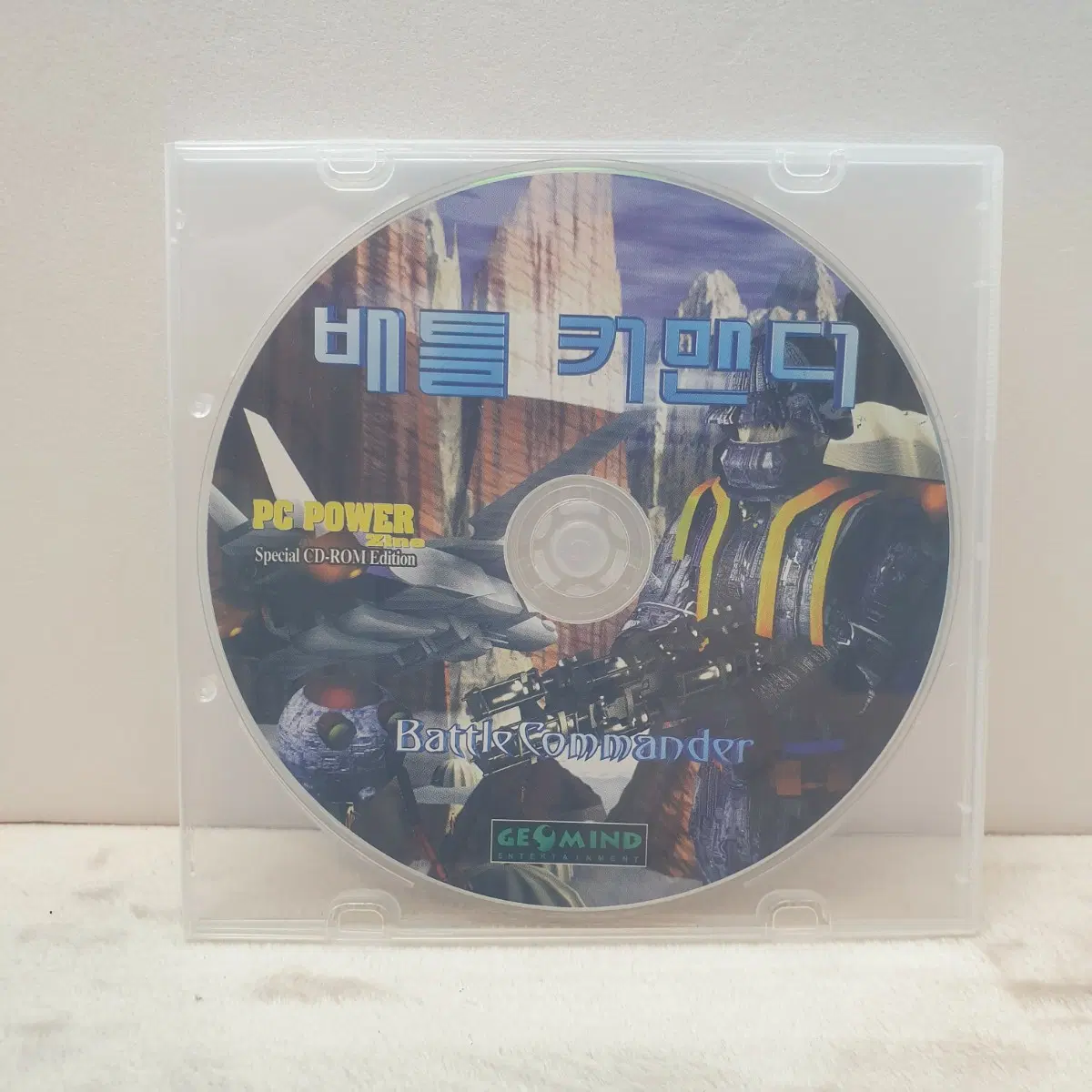 배틀커맨더 고전 PC 게임 시디 CD