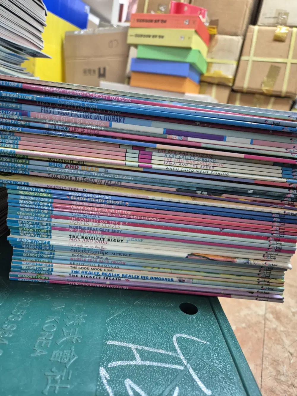 SEASON2 WISE BOOK 51권 세트 영어책 중고책