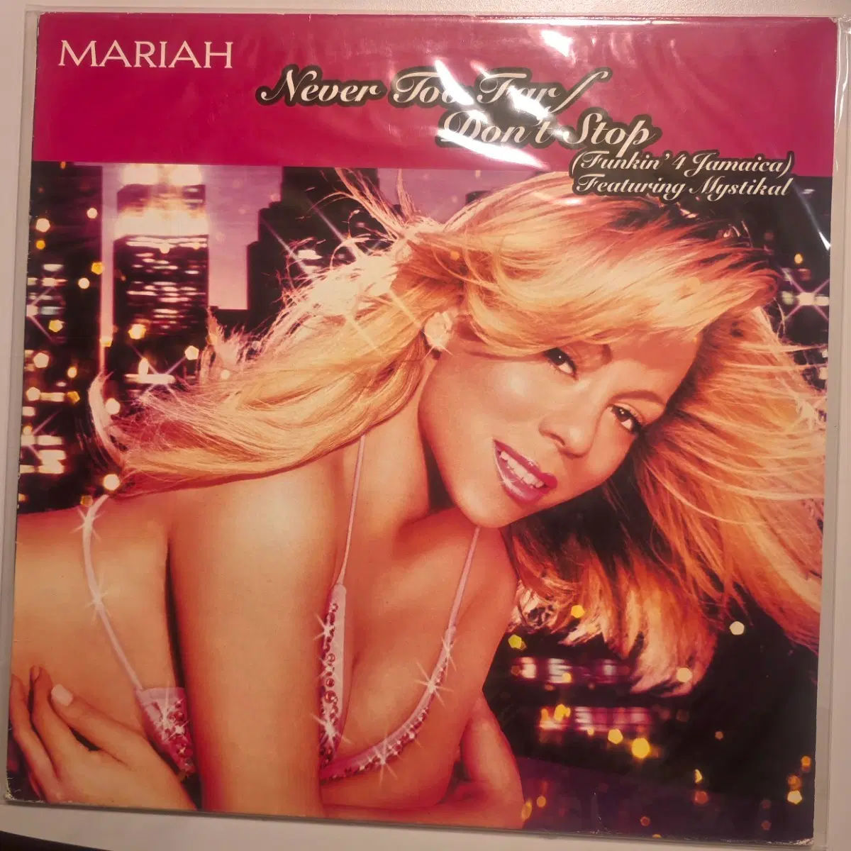 머라이어 캐리 바이닐 Never Too Far / Don't Stop LP Mariah Carey 머라이어캐리