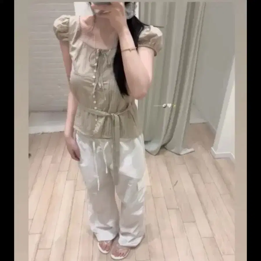 누아누아 블라우스