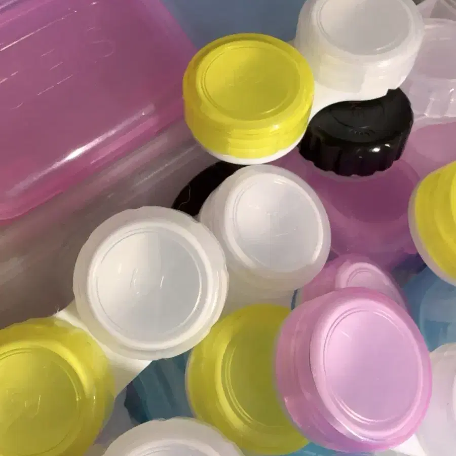 렌즈 통 케이스 렌즈 보관함