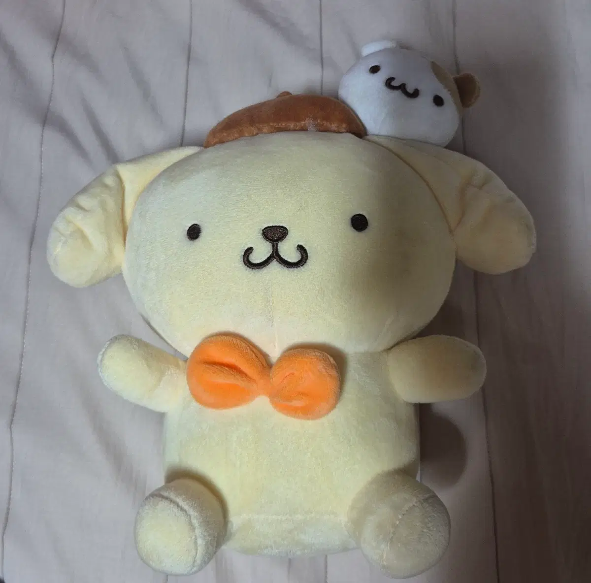 폼폼푸린 커플 중형인형 (새상품)