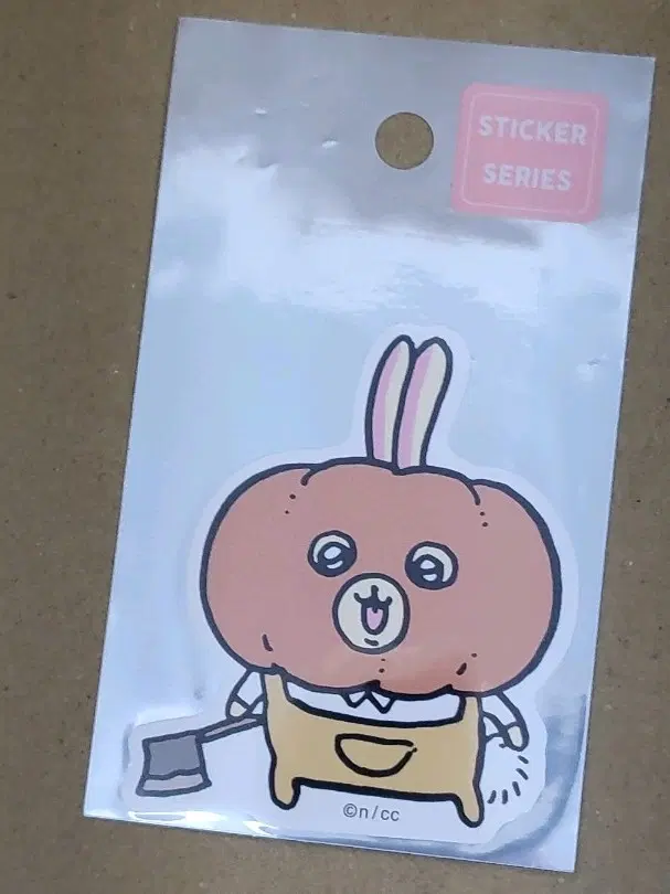 치이카와마켓 호박우사기 스티커