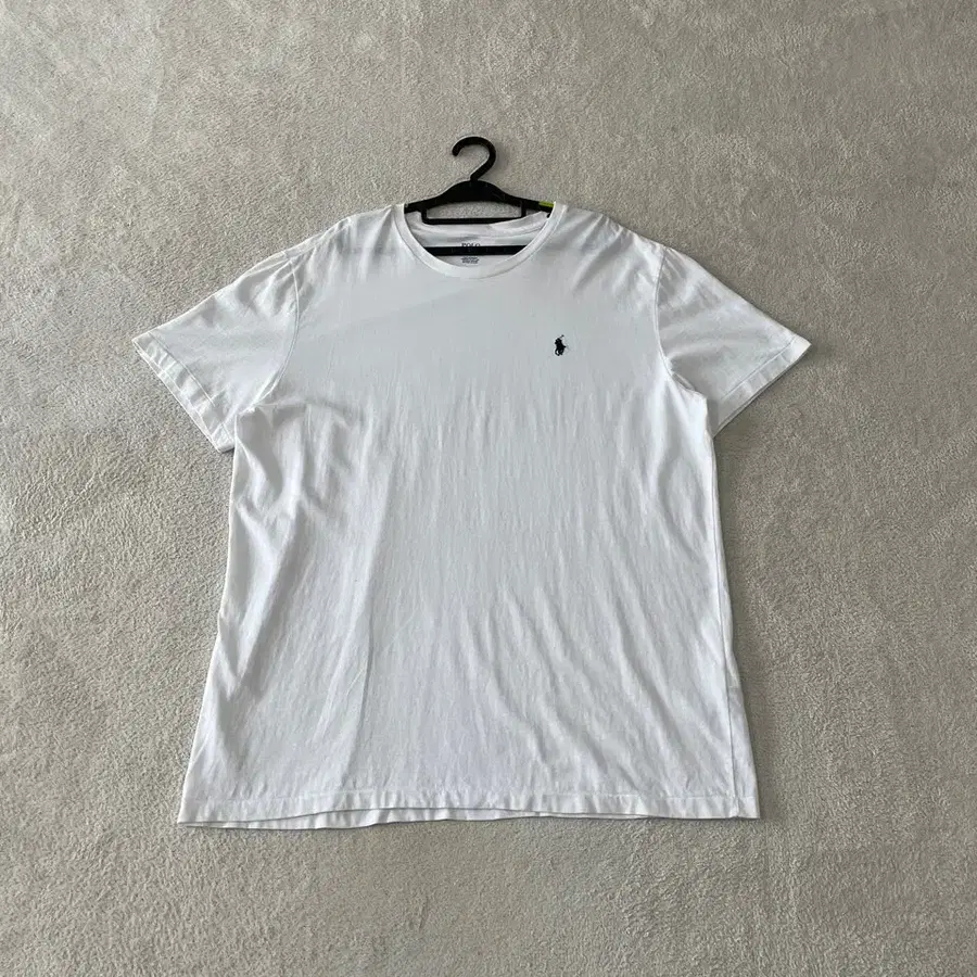 XL 폴로 화이트 반팔티셔츠